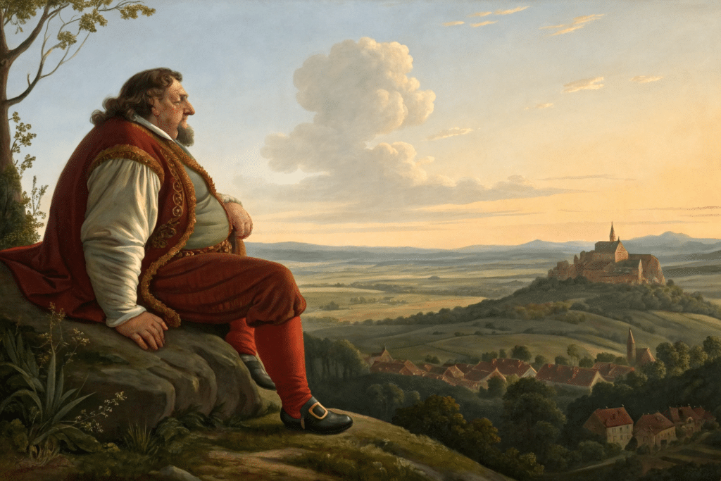 UneAutreVoix-RabelaisGargantua-Gargantua - Une Autre Voix Gargantua regarde au loin